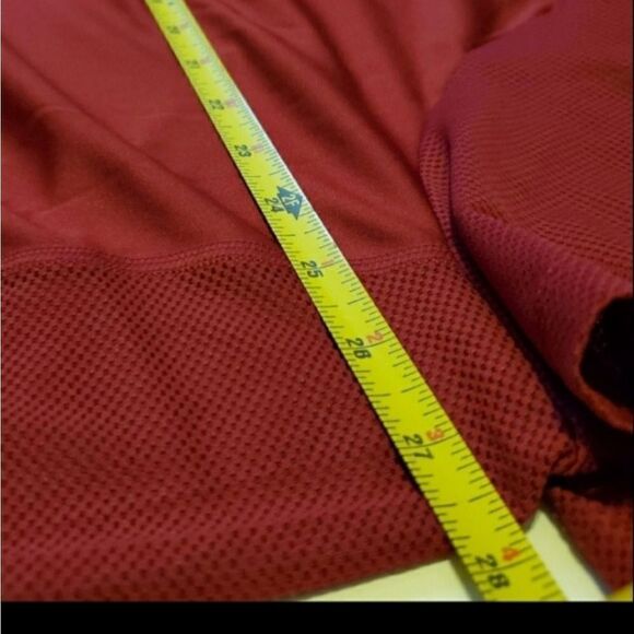 3X NEW NIKE DRI-FIT CREW NECK BRICK RED TECH short sleeve shirt TOP 3 X 3XL NWT - Picture 2 of 6